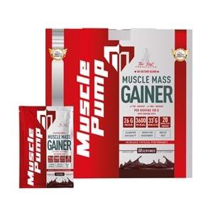 Muscle Pump Muscle Mass Gainer Çikolata 50 Saşe